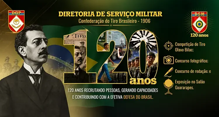 120 anos da diretoria de serviço militar